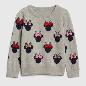 Baby Gap x Disney Intarsia Minnie Mouse Sweater